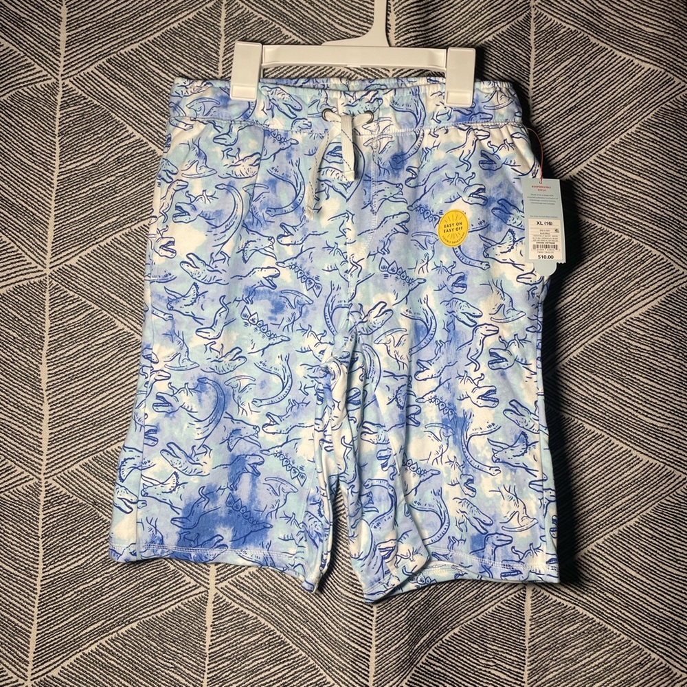 Target brand boy dinosaur shorts
